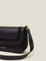 Women's Black Casual Solid Sling Bag