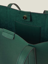 Women's Green Casual Solid Shoulder Bag