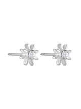 Women's Silver Swallow Stud Earrings - Set of 3