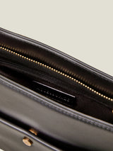 Women's Black Casual Solid Sling Bag