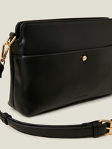 Women's Black Casual Solid Sling Bag