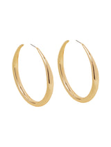 Women's Gold Large Hoop Earrings