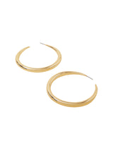 Women's Gold Large Hoop Earrings