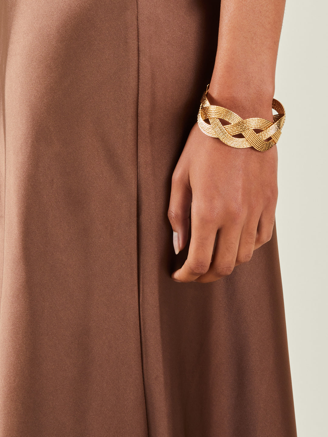 Women's Plaited Textured Cuff