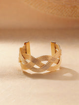 Women's Plaited Textured Cuff