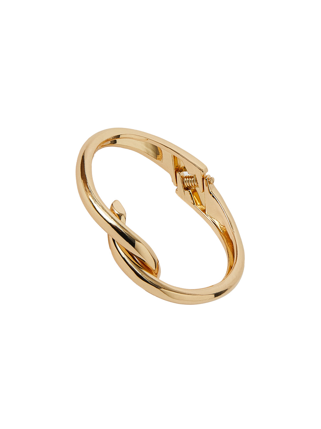Women's Gold Twist Knot Bangle