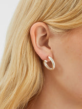 Women's Statement Sun Hoop Earrings