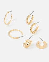 Women's Hoop Earring - Set of 3