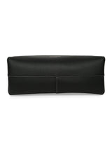 Women's Black Casual Solid Tote Bag