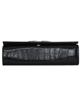 Women's Black Party Textured Sling Bag