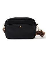 Women's Black Casual Textured Sling Bag