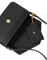 Women's Black Casual Solid Sling Bag