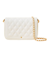 Women's White Casual Solid Sling Bag