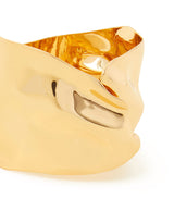 Women's Molten Metal Cuff Bracelet Gold