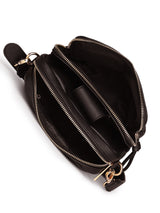 Women's Black Casual Solid Sling Bag