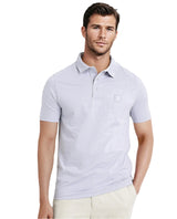 Men's Blue Casual Regular Fit Solid Half Sleeves Polo Tshirt