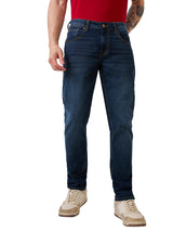 Men's Blue Casual Slim Fit Jeans