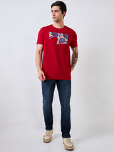 Men's Blue Casual Slim Fit Jeans