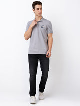 Men's Black Casual Slim Fit Jeans