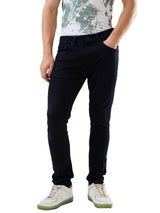 Men's Black Casual Slim Fit Jeans