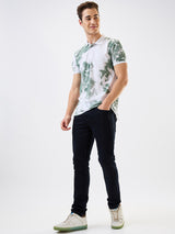 Men's Black Casual Slim Fit Jeans
