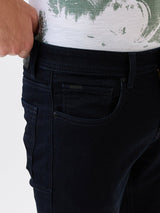 Men's Black Casual Slim Fit Jeans