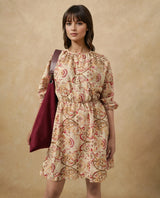 Women's Multicolor Casual Full Sleeves Dress