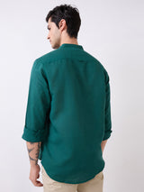Men's Casual Slim Fit Solid Full Sleeves Kurta
