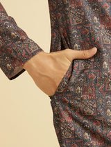 Men's Sapphire Charm Kurta