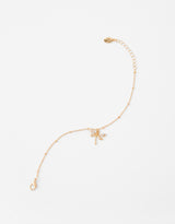Women's Gold Dragonfly Clasp Bracelet