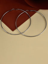 Women's Large Simple Hoop