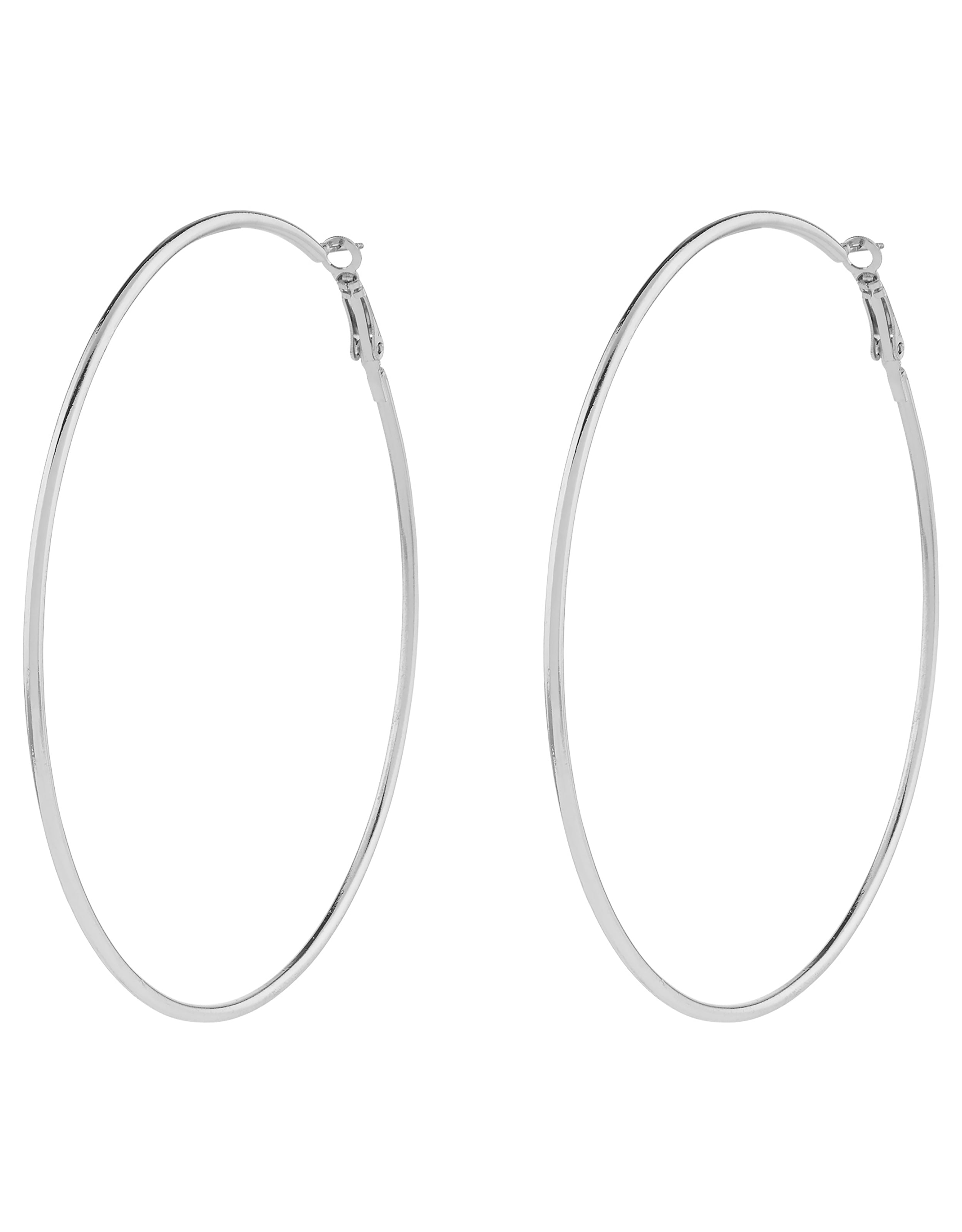 Women's Large Simple Hoop