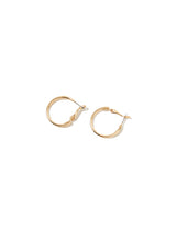 Women's Gold Small Simple Hoop Earring