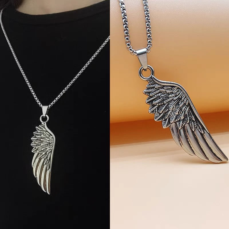 Men's Silver Hellfire Wing Chain
