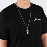 Men's Silver Hellfire Wing Chain