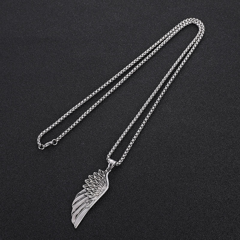 Men's Silver Hellfire Wing Chain