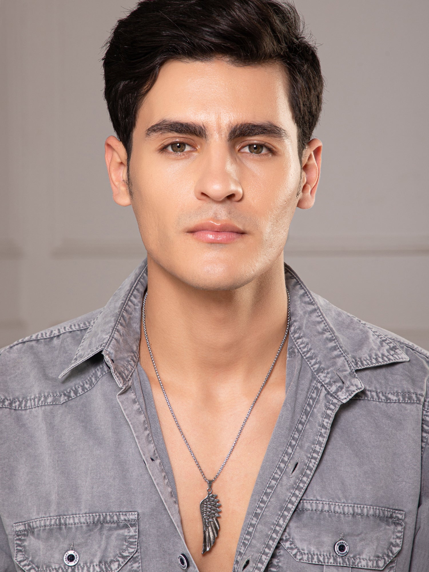 Men's Silver Hellfire Wing Chain