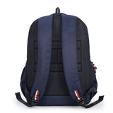 Unisex Navy Casual Solid Backpack