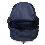 Unisex Navy Casual Solid Backpack