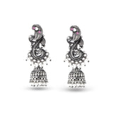 Women's Mayoor Pearl Jhumki