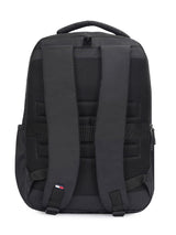 Unisex Black Casual Solid Backpack