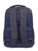 Unisex Navy Casual Solid Backpack