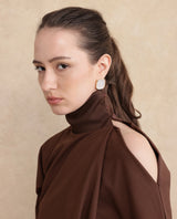 Women's Brown Casual Full Sleeves Top