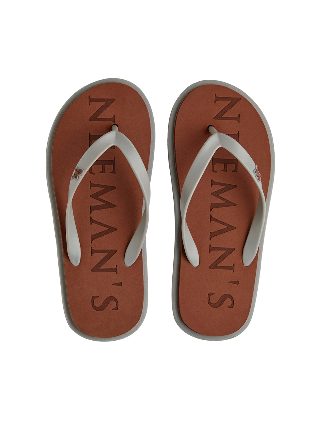 Men's Brown and Grey Eco Classic Slippers