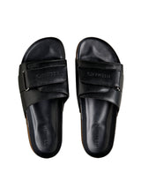 Men's Black Cork Casual Slides