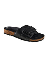 Men's Black Cork Casual Slides