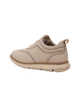 Men's Beige Crossover Brogues Casual Shoes
