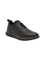 Men's Black Crossover Brogues Casual Shoes