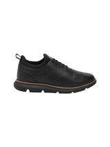 Men's Black Crossover Brogues Casual Shoes
