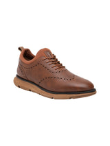 Men's Tan Crossover Brogues Casual Shoes